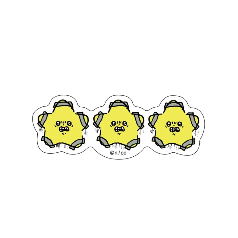 Brand New Chiikawa High Quality Smartphone Stickers - Three Stars